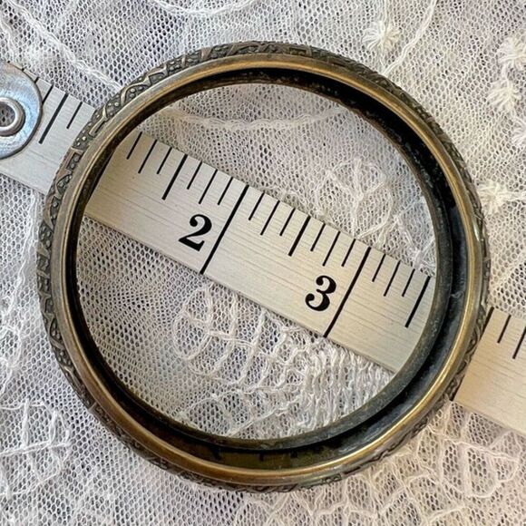 Premier Designs “Hamilton” Ethnic Brass Bangle - Picture 5 of 9